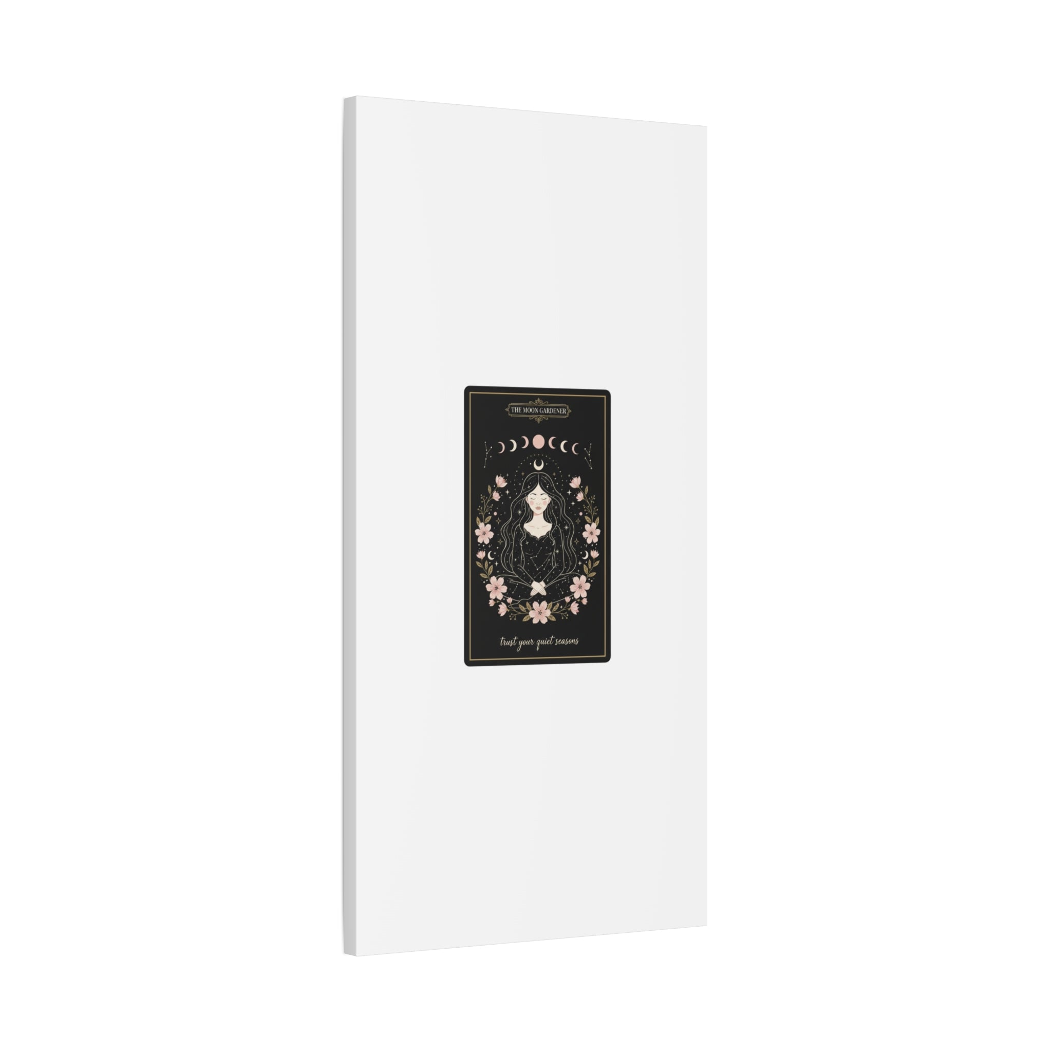Celestial Tarot Line Art Canvas, modern tarot, celestial line art