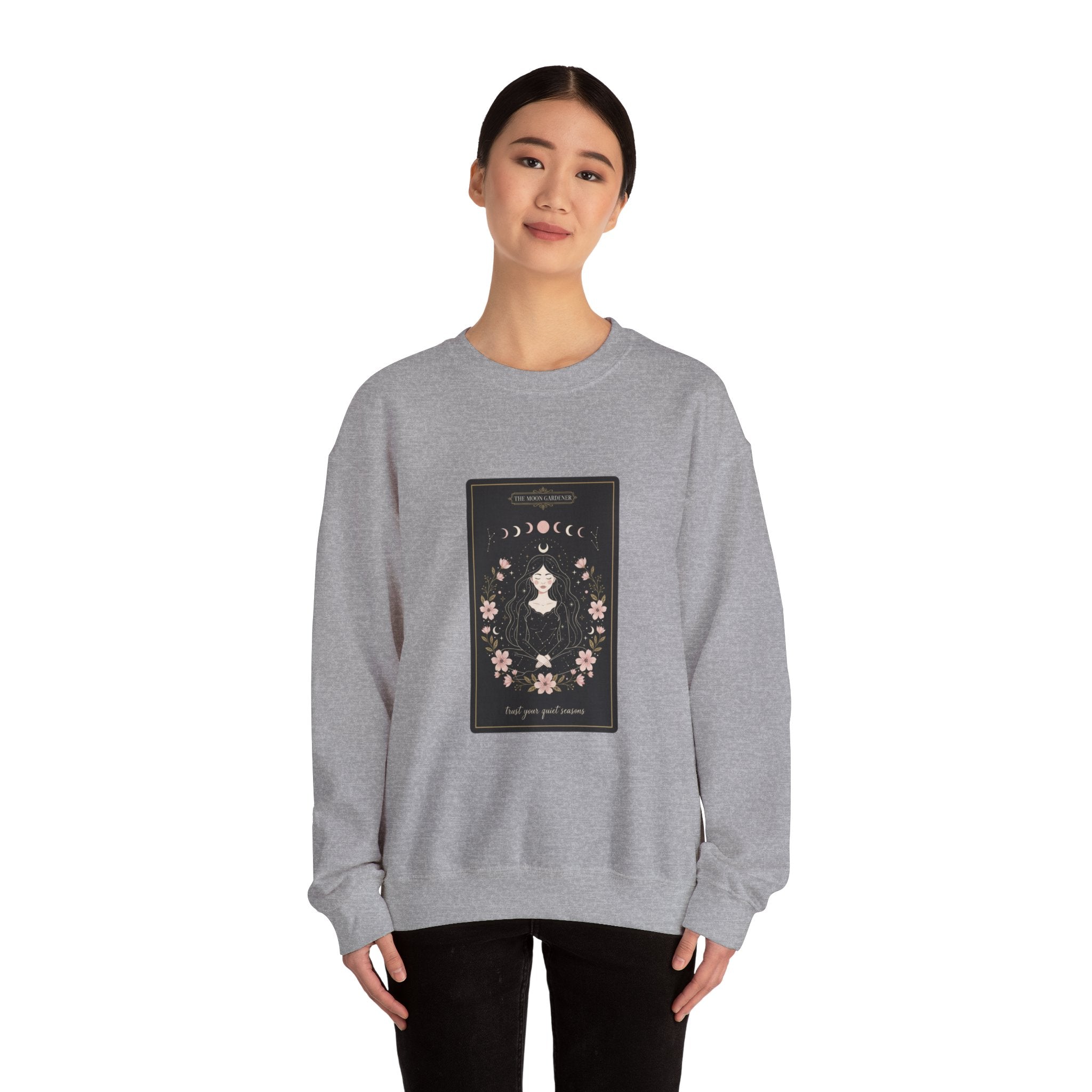 Celestial Line Art 'The Seer' Sweatshirt | modern tarot, zodiac minimalist