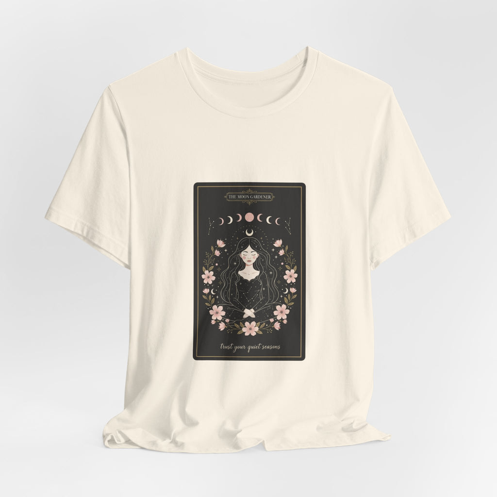 Celestial Line Art Tarot Tee | modern tarot, zodiac minimalist