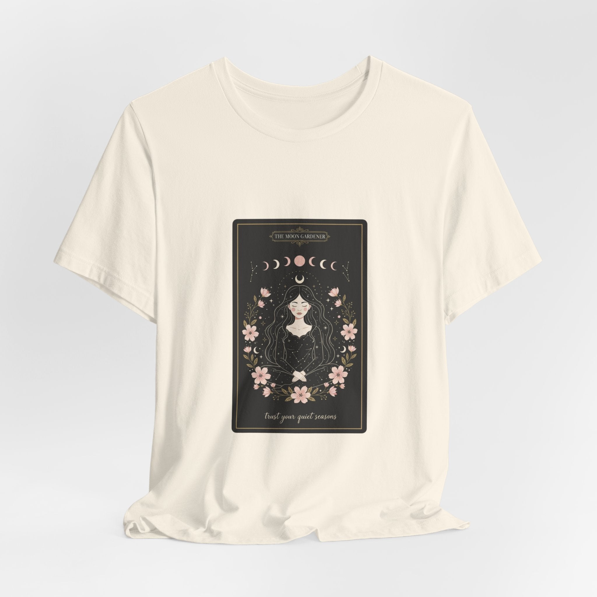 Celestial Line Art Tarot Tee | modern tarot, zodiac minimalist