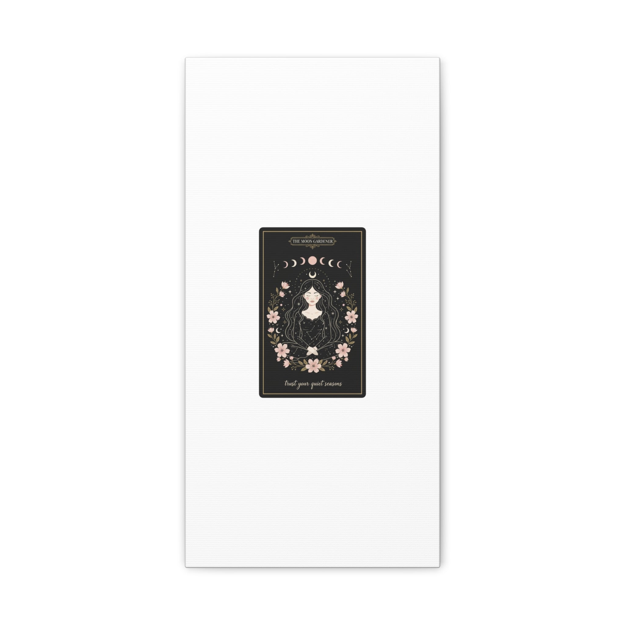 Celestial Tarot Line Art Canvas, modern tarot, celestial line art