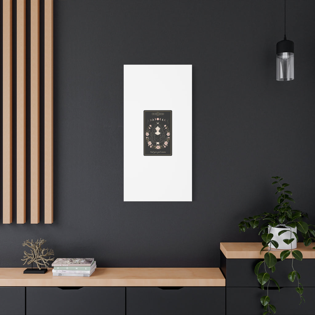 Celestial Tarot Line Art Canvas, modern tarot, celestial line art