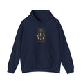 Celestial Line Art Tarot Card Hoodie | modern tarot, boho mystic