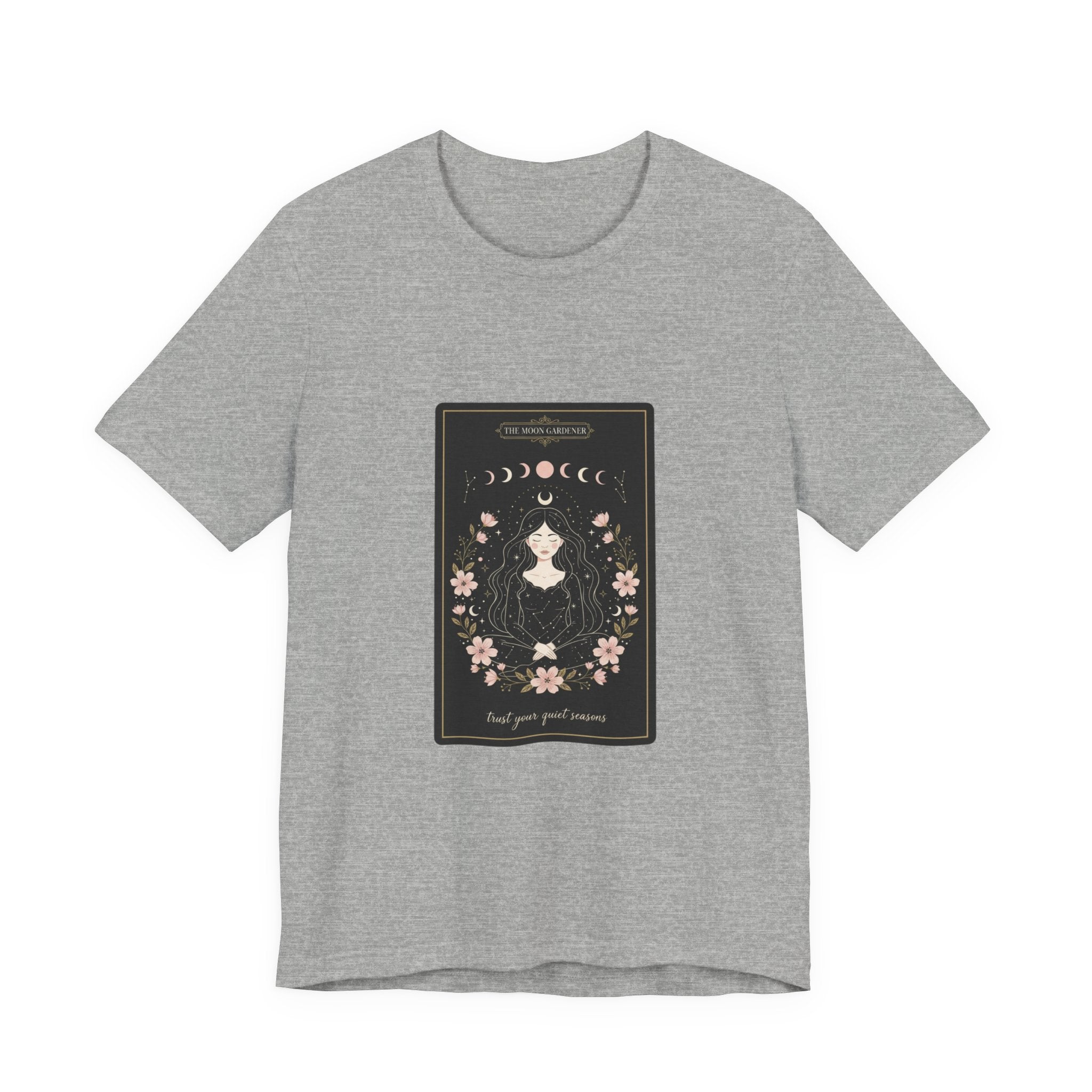 Celestial Line Art Tarot Tee | modern tarot, zodiac minimalist