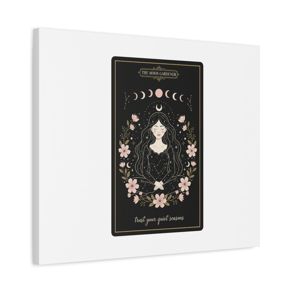 Celestial Tarot Line Art Canvas, modern tarot, celestial line art