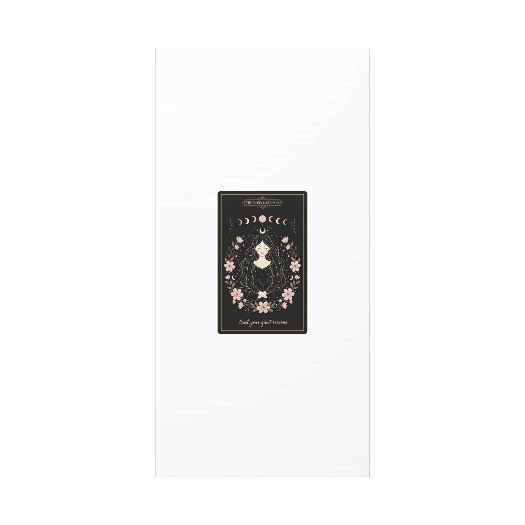 Celestial Tarot Line Art Canvas, modern tarot, celestial line art