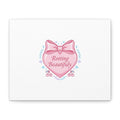Rotting Beautifully Canvas | Coquette ribbon art, pastel humor