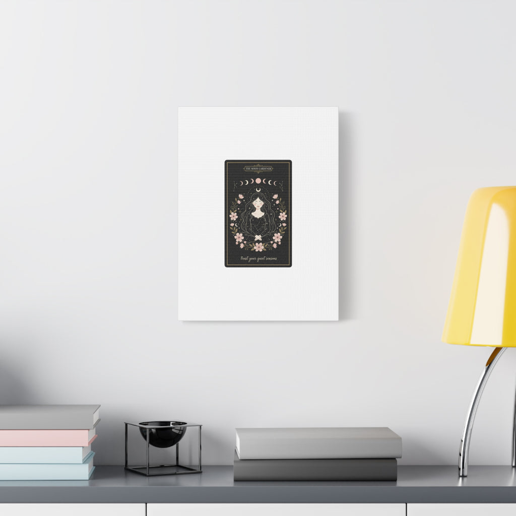 Celestial Tarot Line Art Canvas, modern tarot, celestial line art
