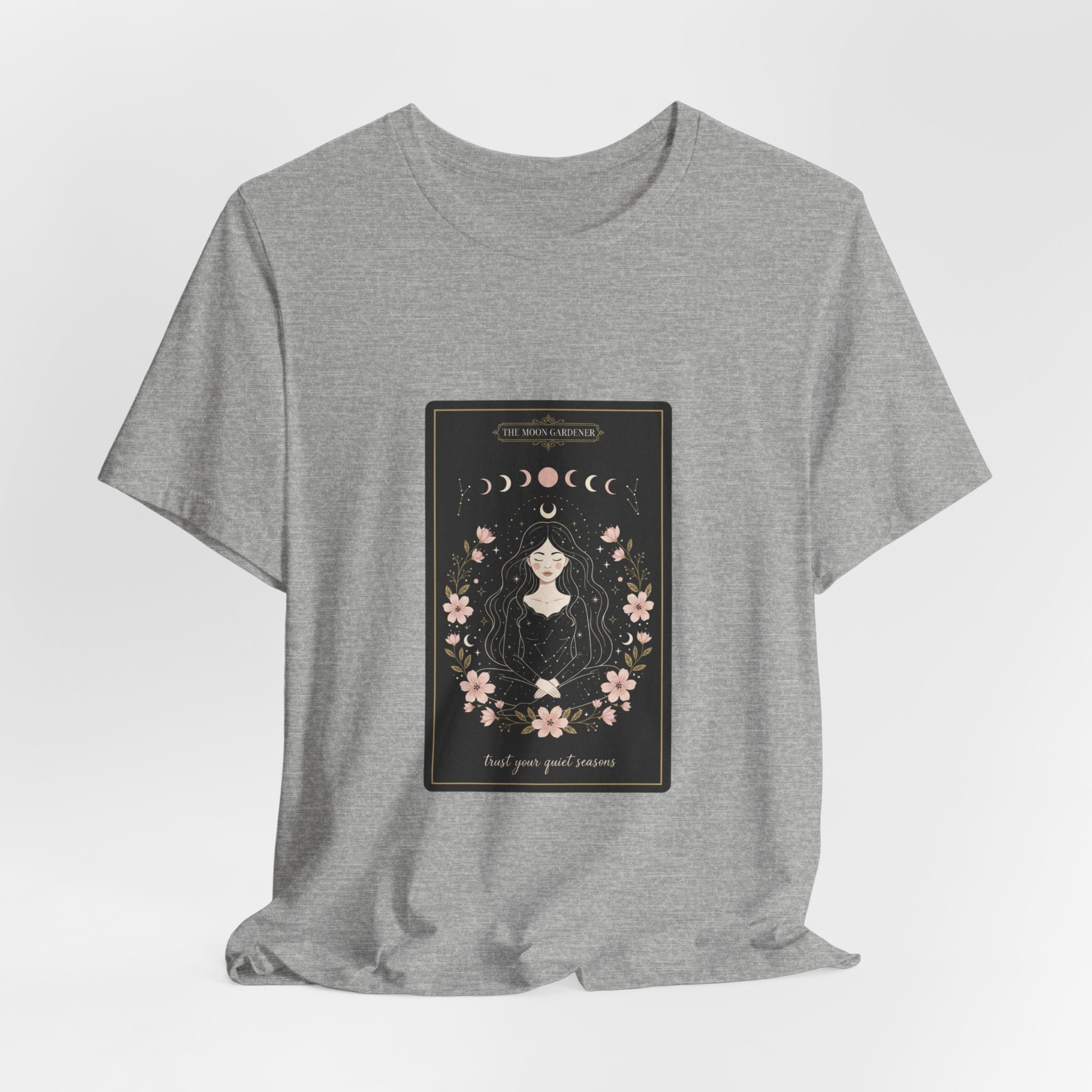 Celestial Line Art Tarot Tee | modern tarot, zodiac minimalist