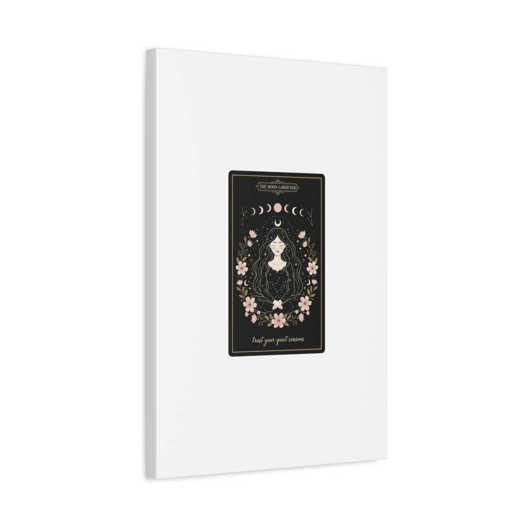 Celestial Tarot Line Art Canvas, modern tarot, celestial line art