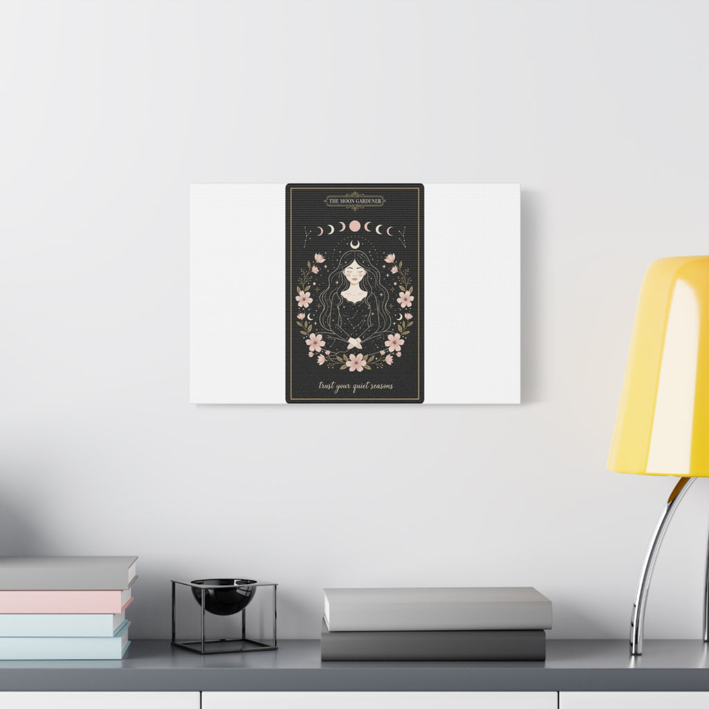 Celestial Tarot Line Art Canvas, modern tarot, celestial line art