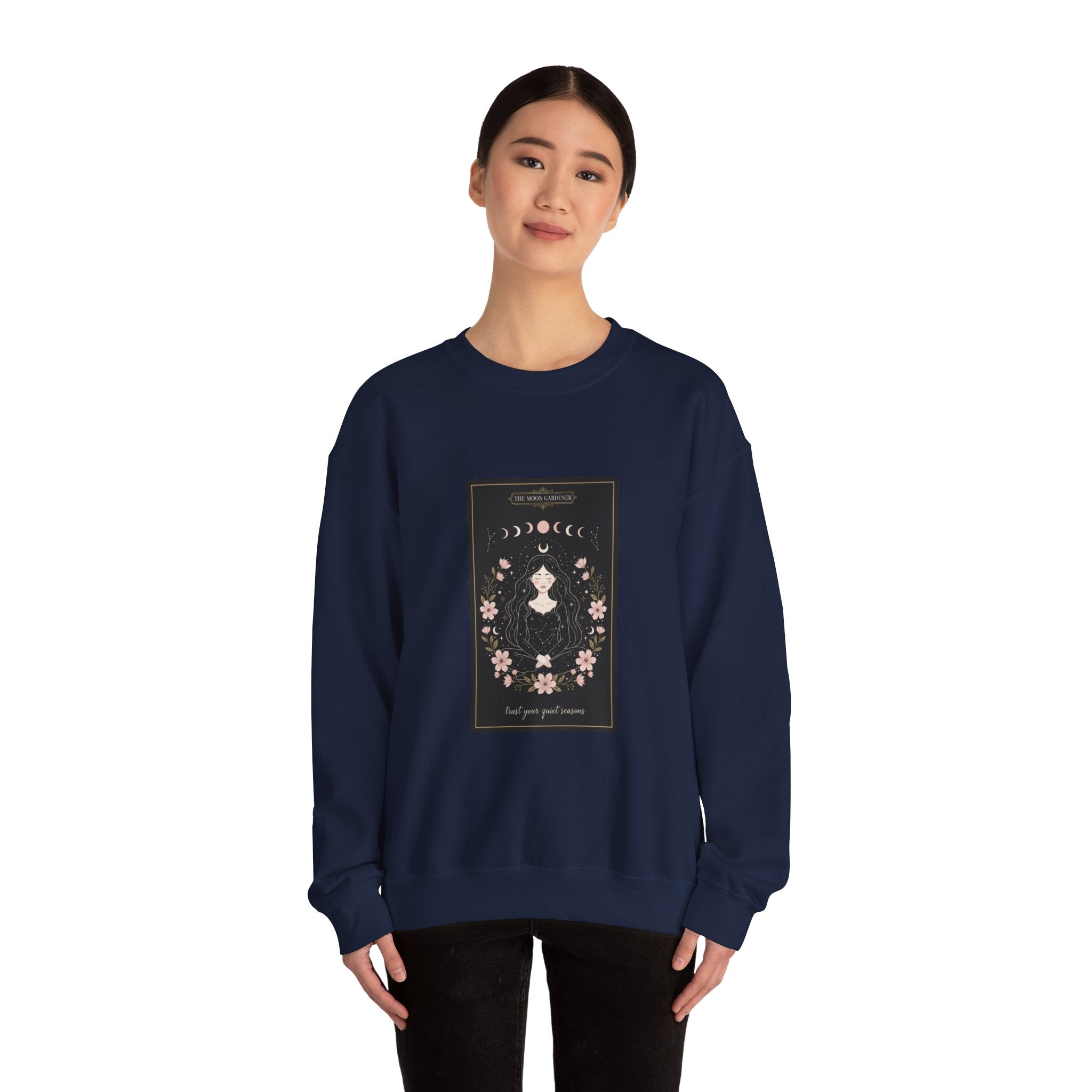 Celestial Line Art 'The Seer' Sweatshirt | modern tarot, zodiac minimalist