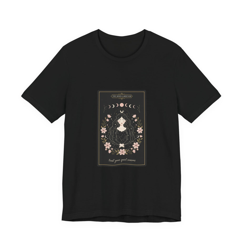 Celestial Line Art Tarot Tee | modern tarot, zodiac minimalist