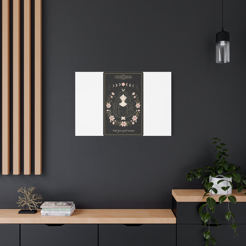 Celestial Tarot Line Art Canvas, modern tarot, celestial line art