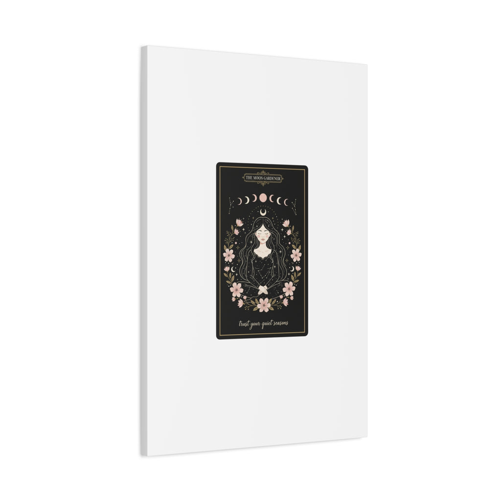 Celestial Tarot Line Art Canvas, modern tarot, celestial line art