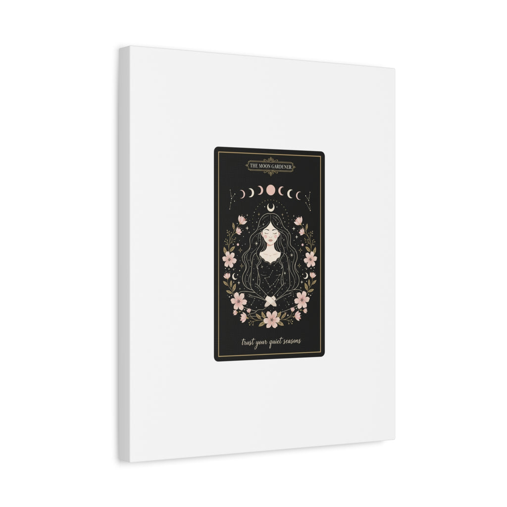 Celestial Tarot Line Art Canvas, modern tarot, celestial line art