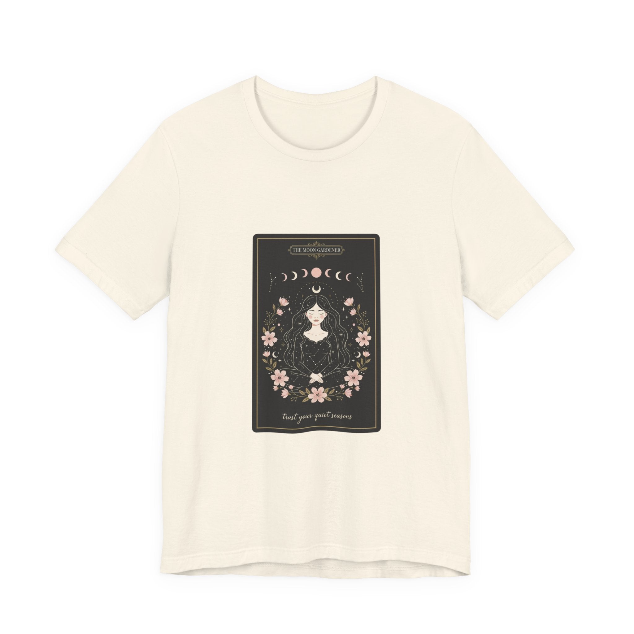 Celestial Line Art Tarot Tee | modern tarot, zodiac minimalist