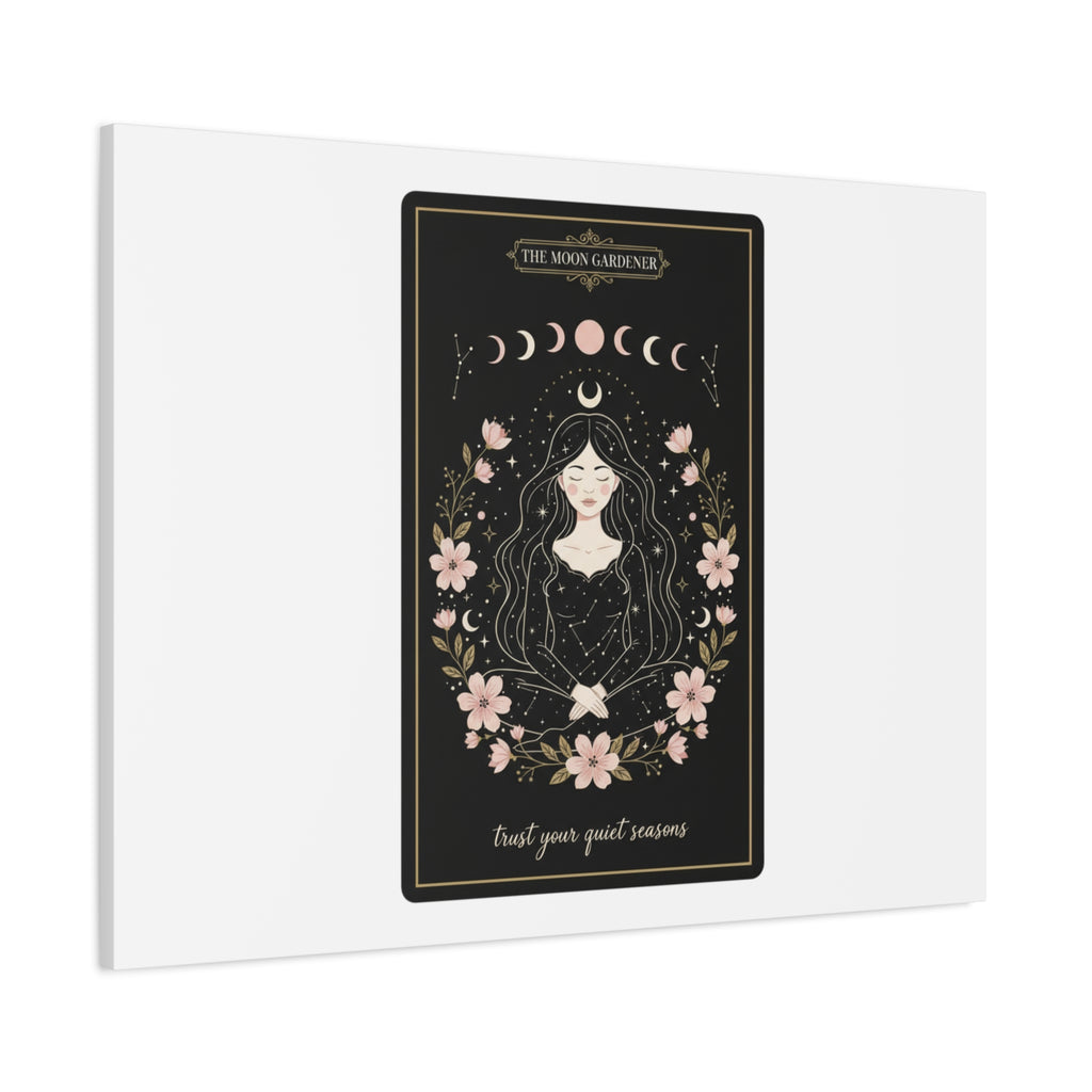 Celestial Tarot Line Art Canvas, modern tarot, celestial line art