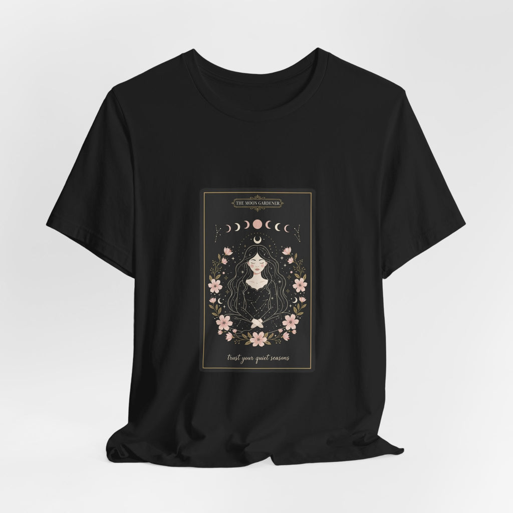 Celestial Line Art Tarot Tee | modern tarot, zodiac minimalist