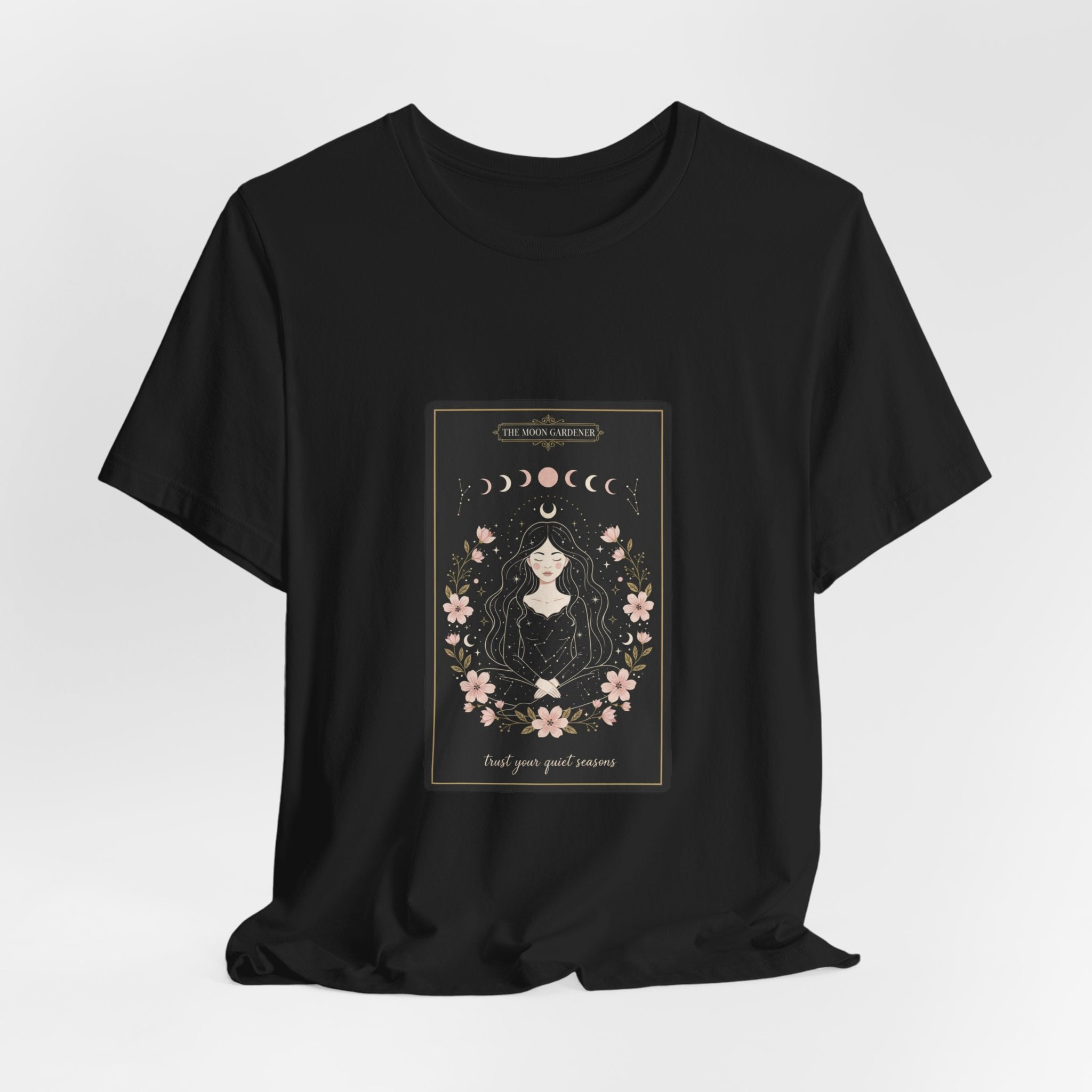 Celestial Line Art Tarot Tee | modern tarot, zodiac minimalist