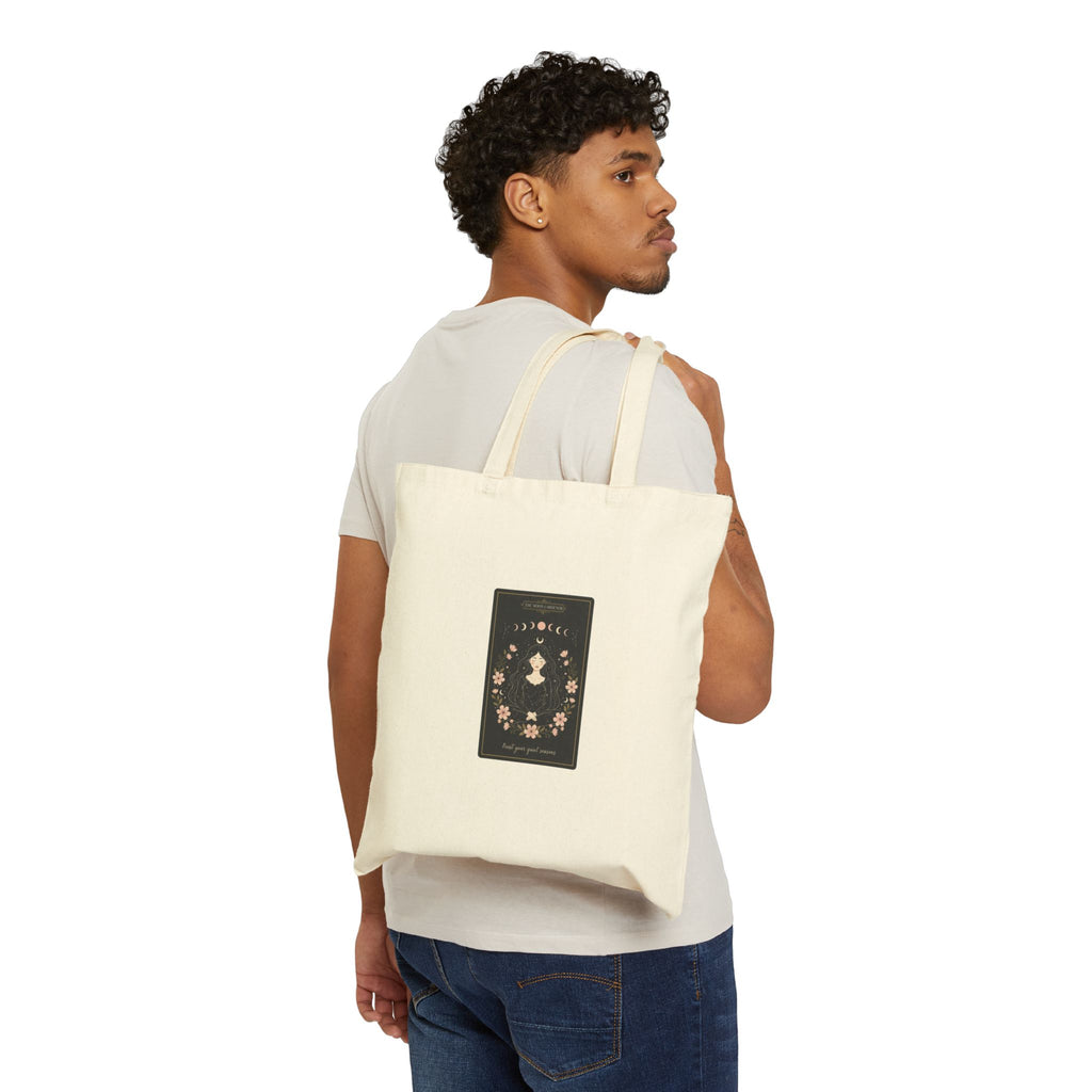 Celestial Line Art Tarot Tote | modern tarot, zodiac minimalist