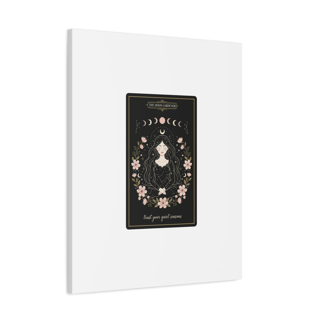 Celestial Tarot Line Art Canvas, modern tarot, celestial line art