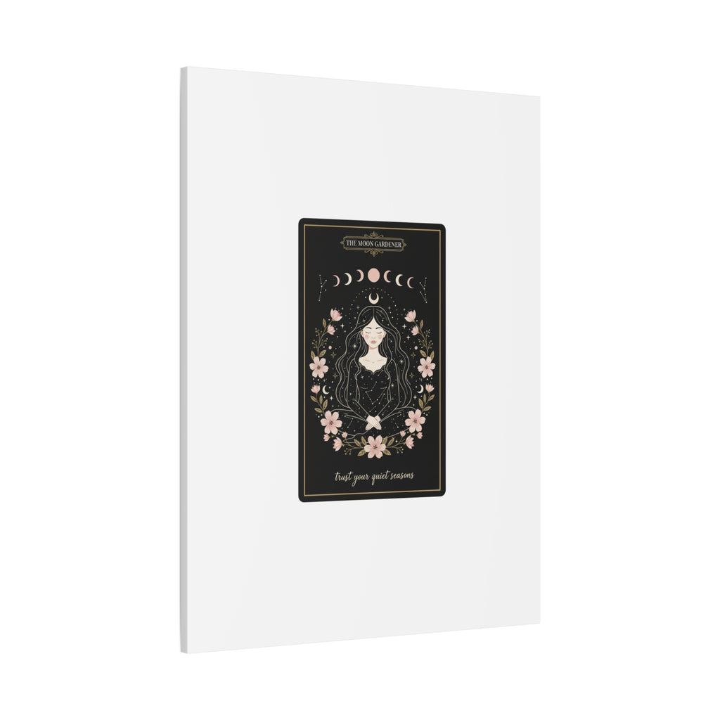 Celestial Tarot Line Art Canvas, modern tarot, celestial line art