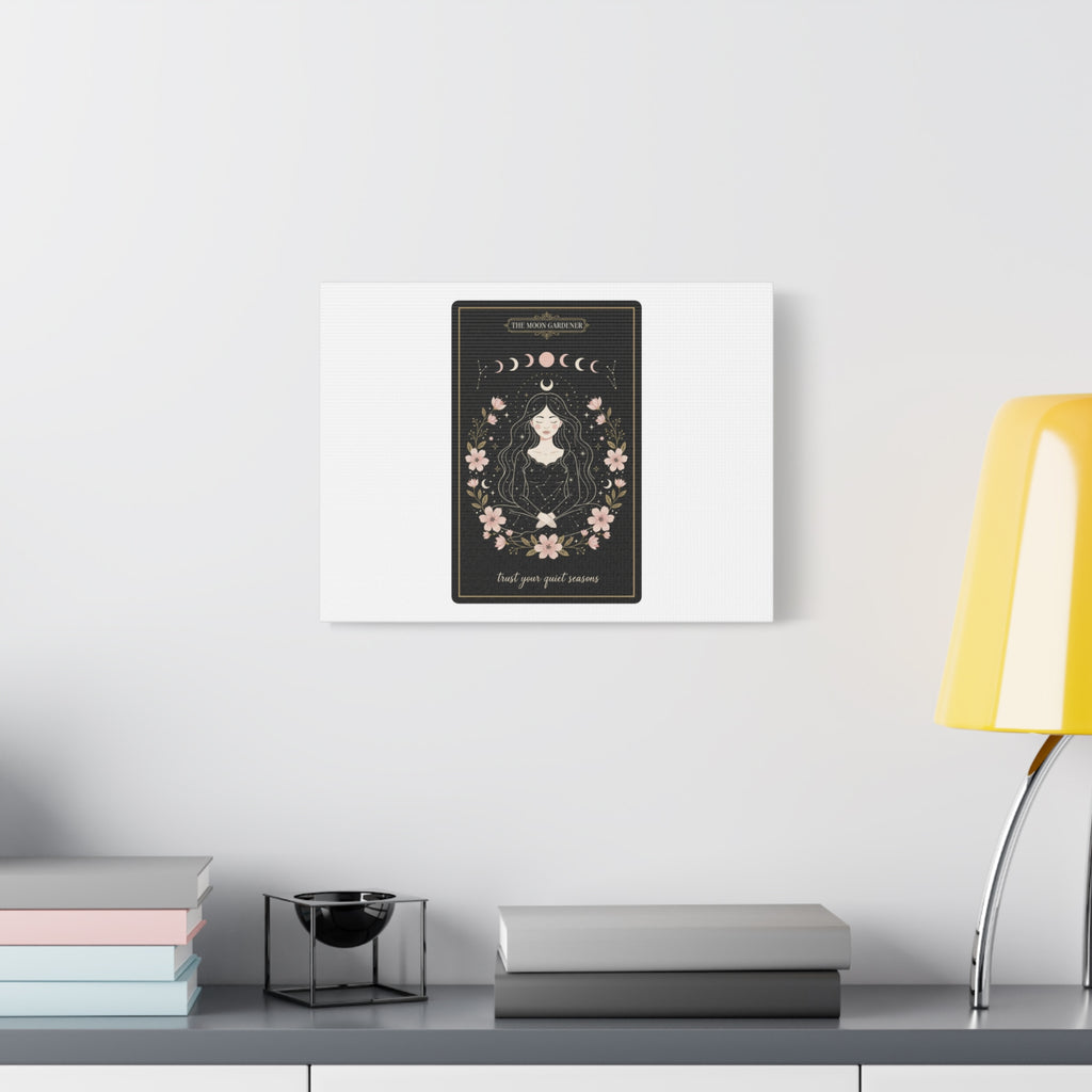 Celestial Tarot Line Art Canvas, modern tarot, celestial line art