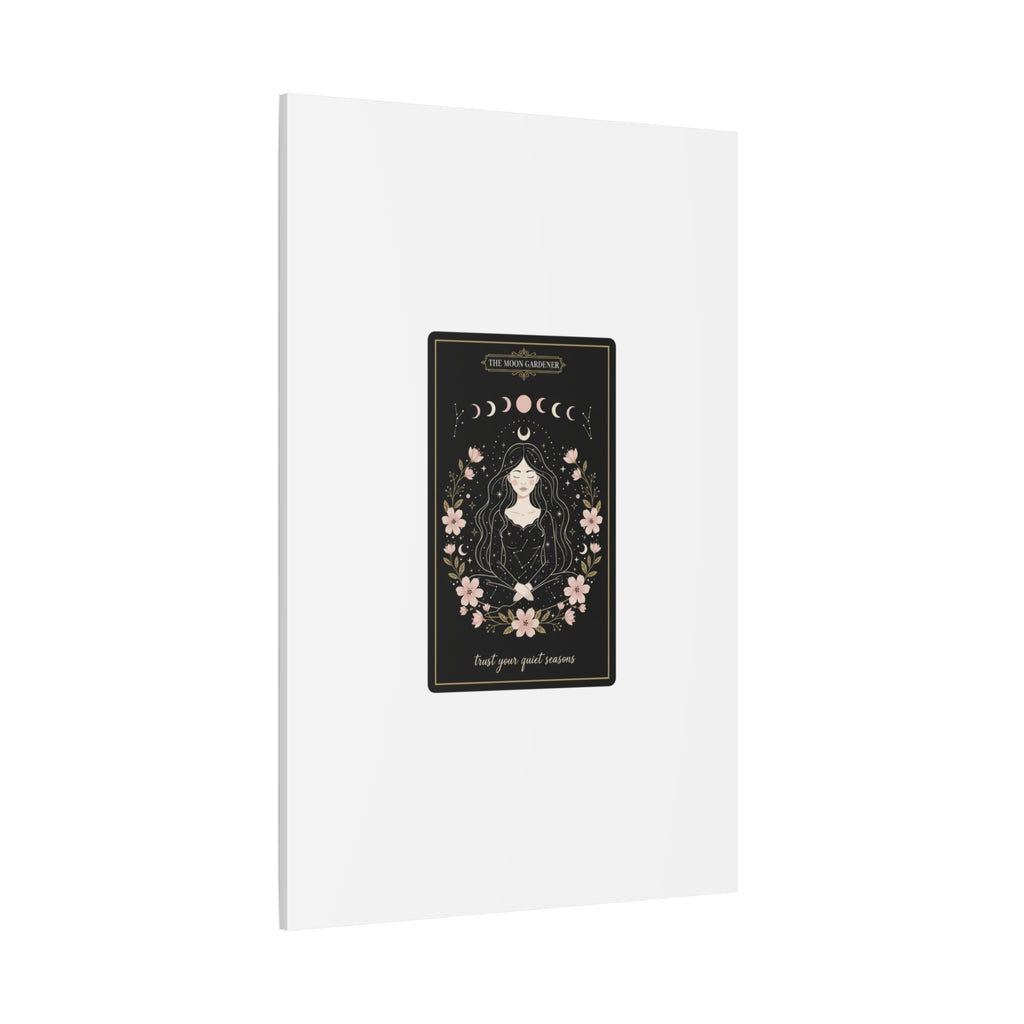Celestial Tarot Line Art Canvas, modern tarot, celestial line art