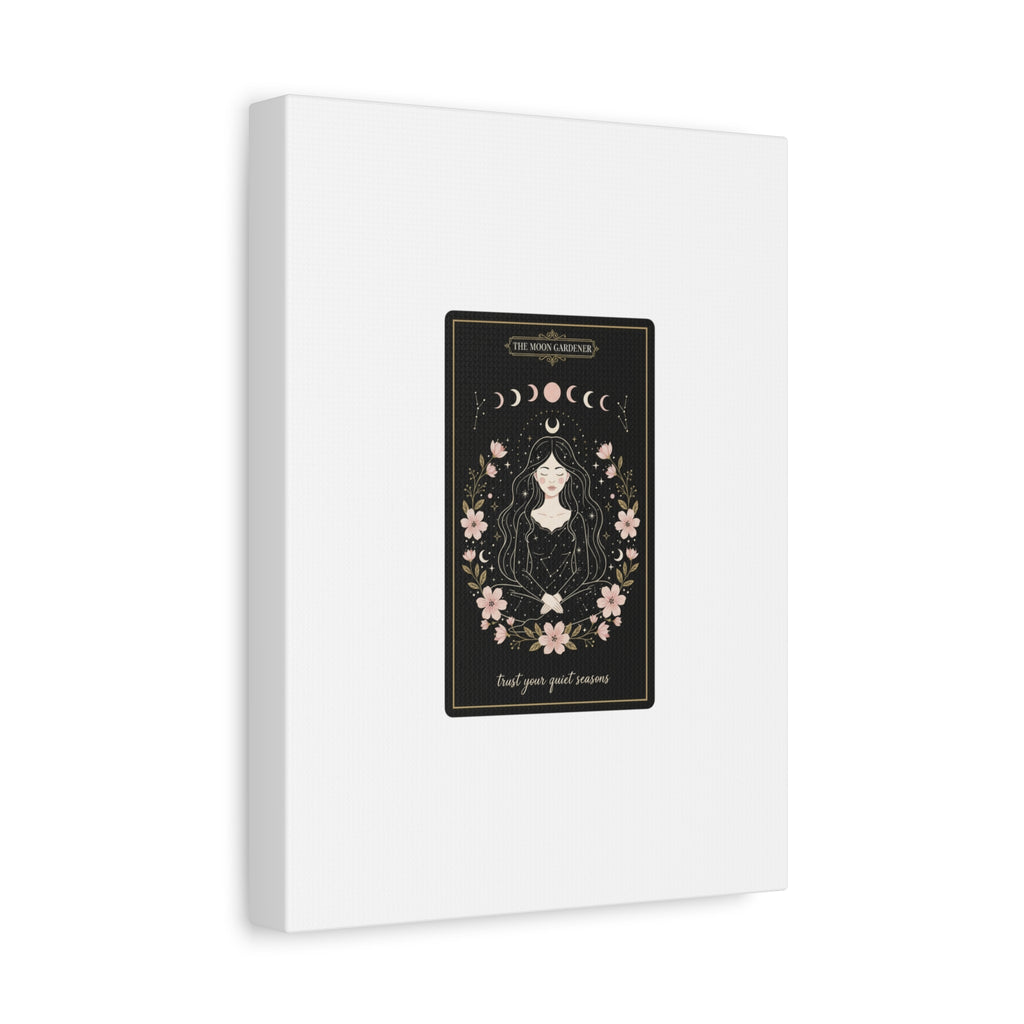Celestial Tarot Line Art Canvas, modern tarot, celestial line art
