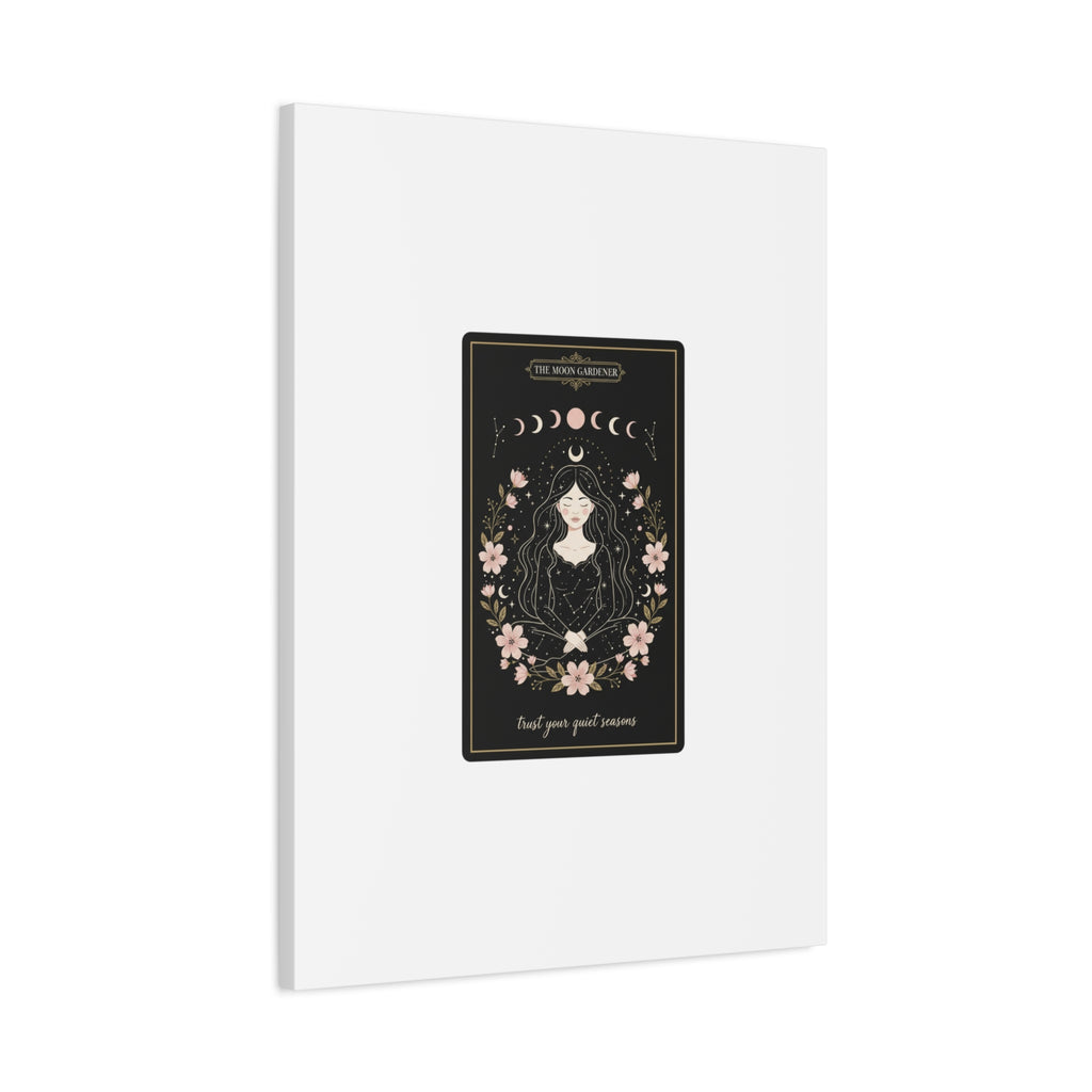 Celestial Tarot Line Art Canvas, modern tarot, celestial line art