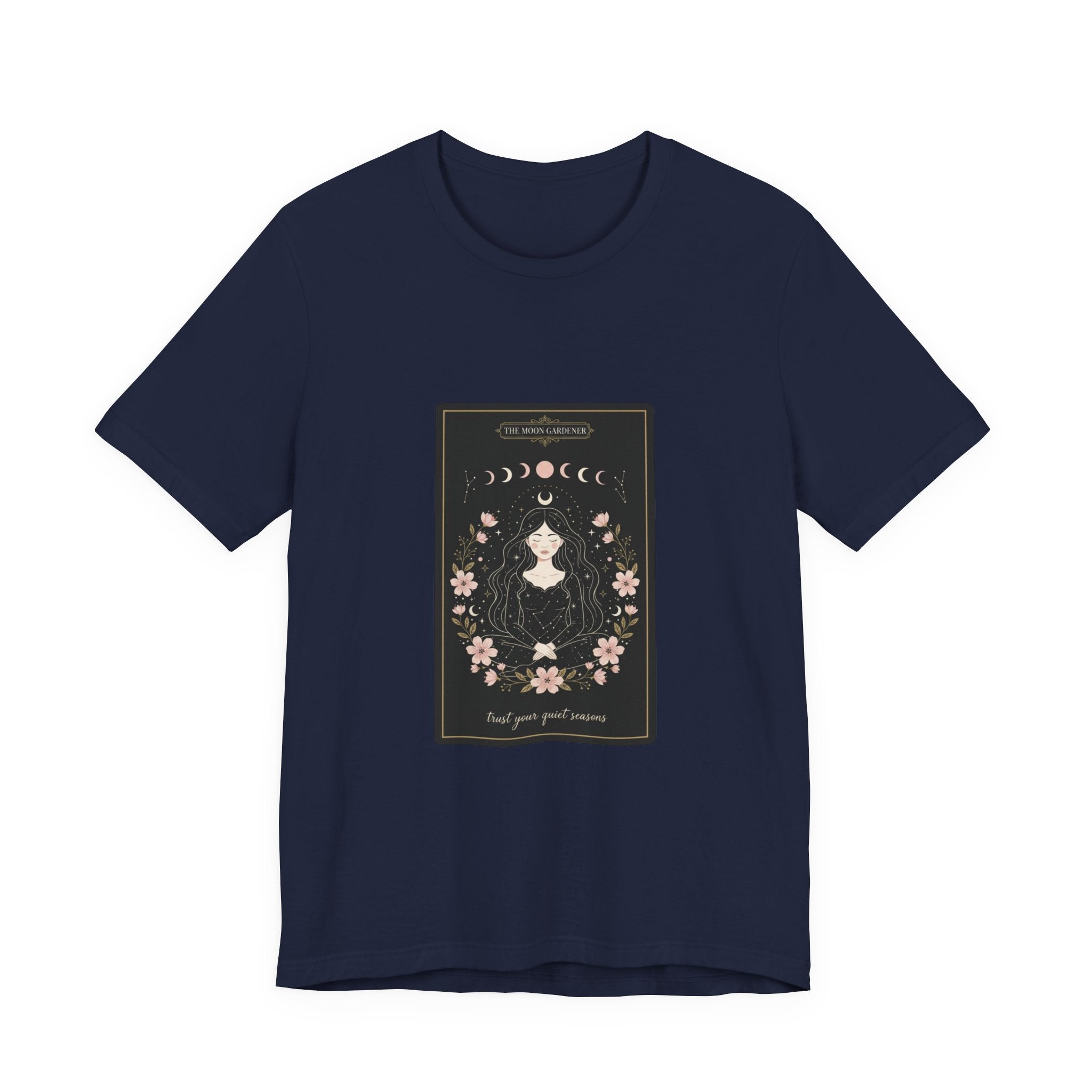Celestial Line Art Tarot Tee | modern tarot, zodiac minimalist