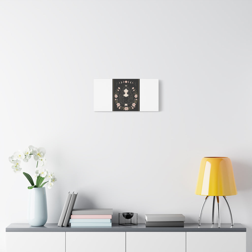Celestial Tarot Line Art Canvas, modern tarot, celestial line art