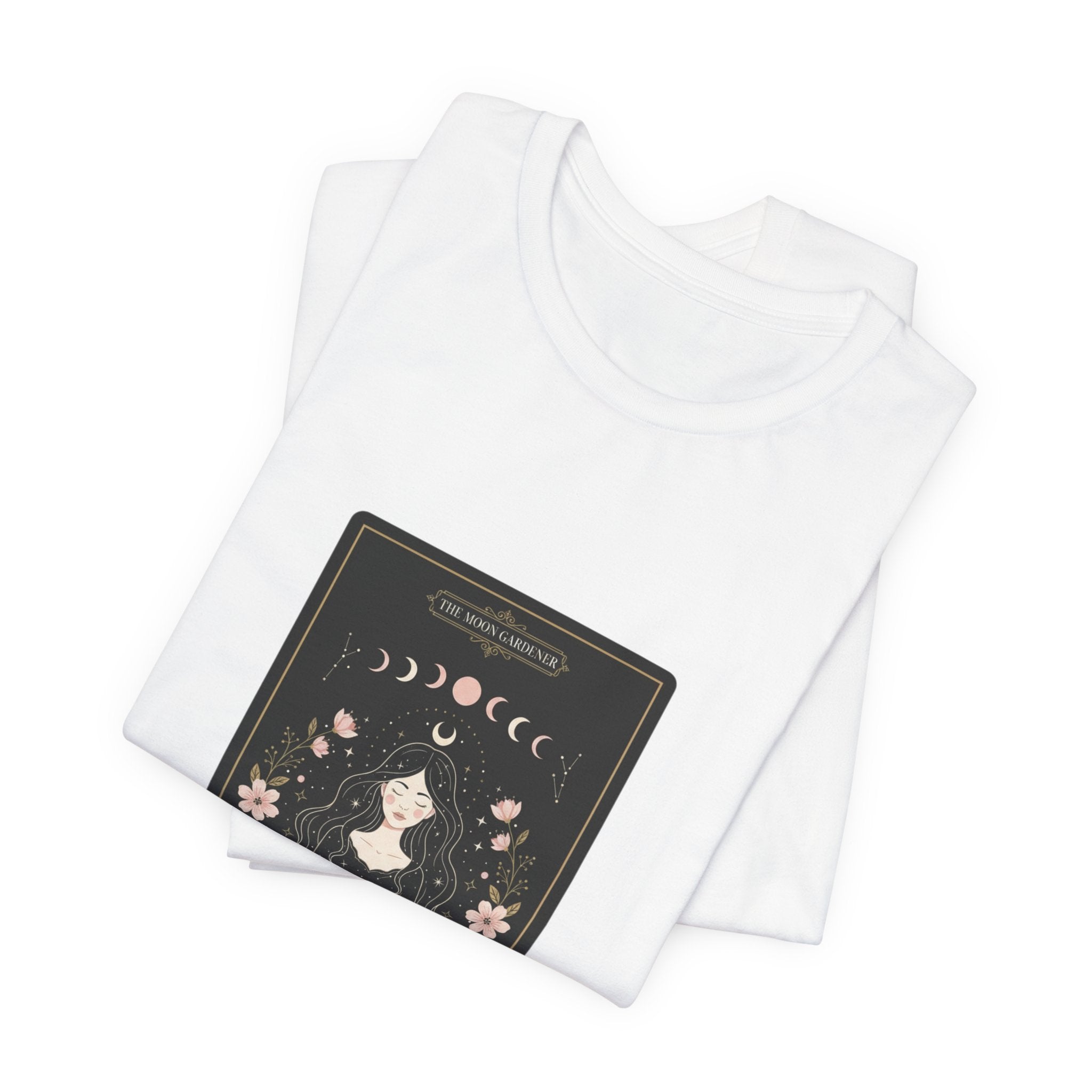 Celestial Line Art Tarot Tee | modern tarot, zodiac minimalist