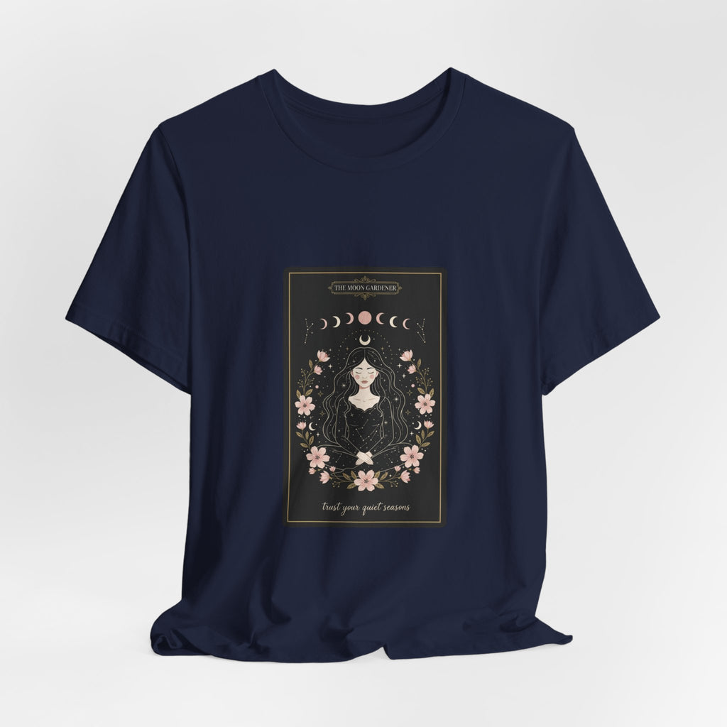 Celestial Line Art Tarot Tee | modern tarot, zodiac minimalist