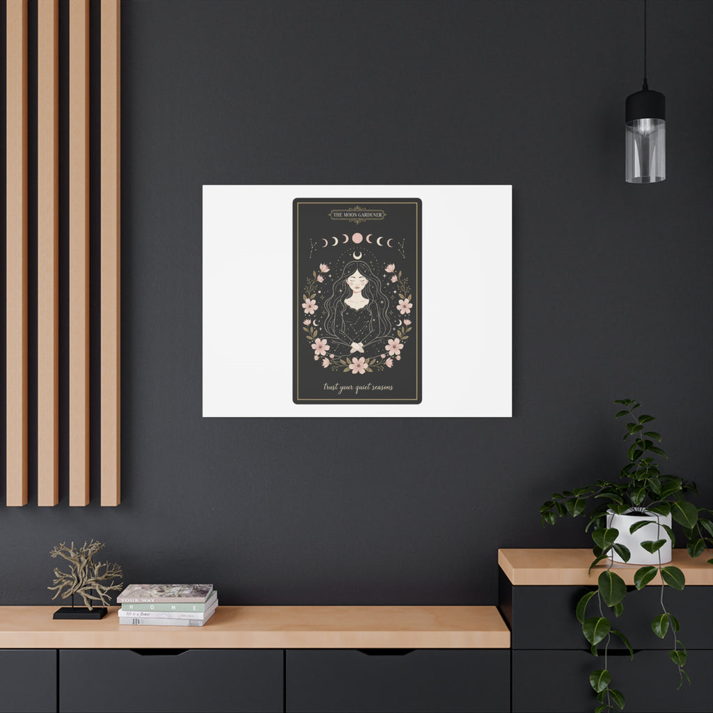 Celestial Tarot Line Art Canvas, modern tarot, celestial line art