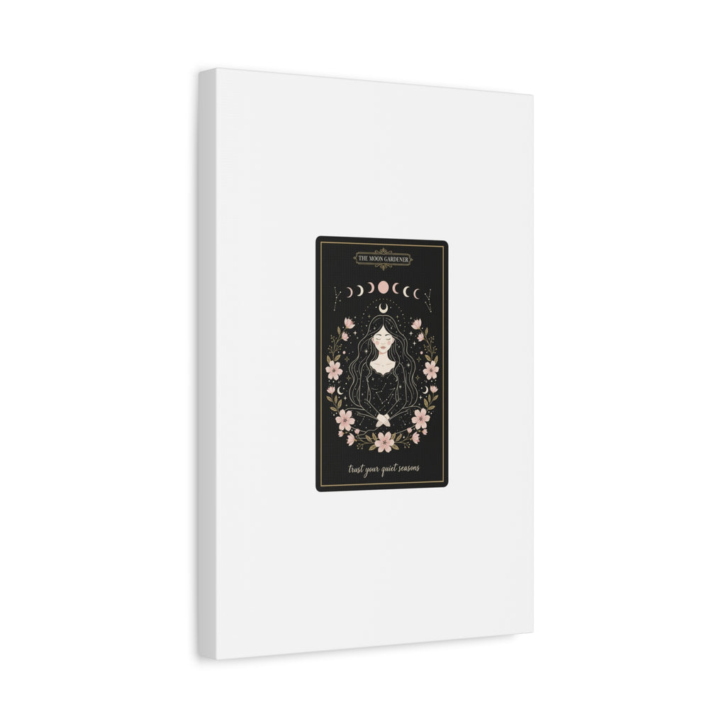 Celestial Tarot Line Art Canvas, modern tarot, celestial line art