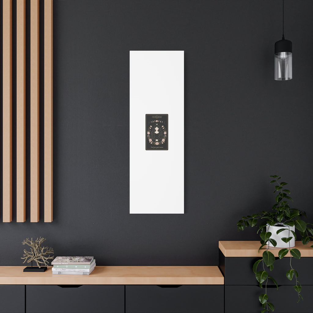 Celestial Tarot Line Art Canvas, modern tarot, celestial line art