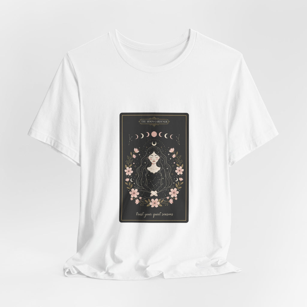 Celestial Line Art Tarot Tee | modern tarot, zodiac minimalist