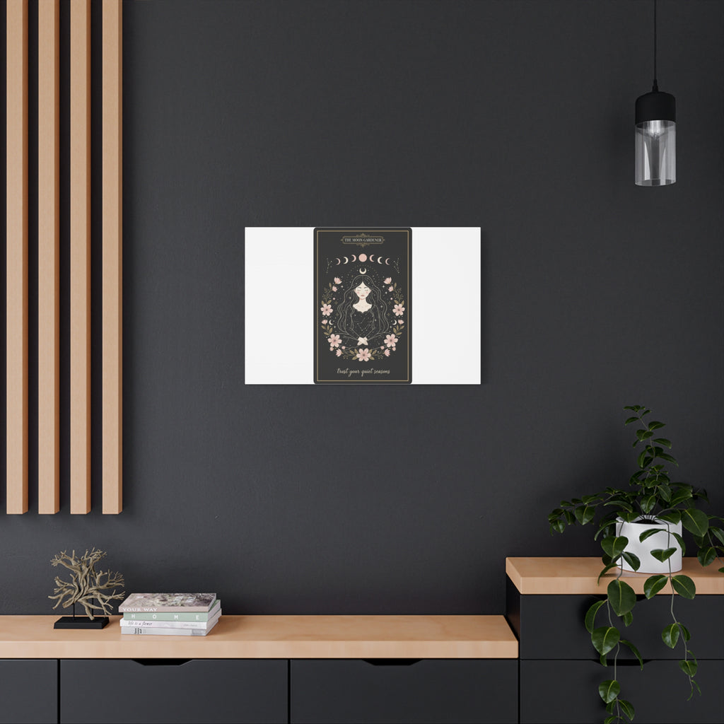 Celestial Tarot Line Art Canvas, modern tarot, celestial line art