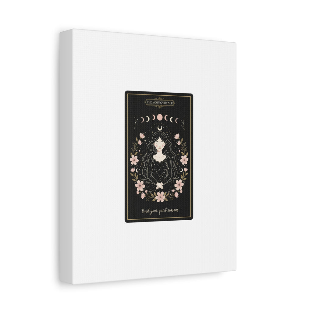 Celestial Tarot Line Art Canvas, modern tarot, celestial line art
