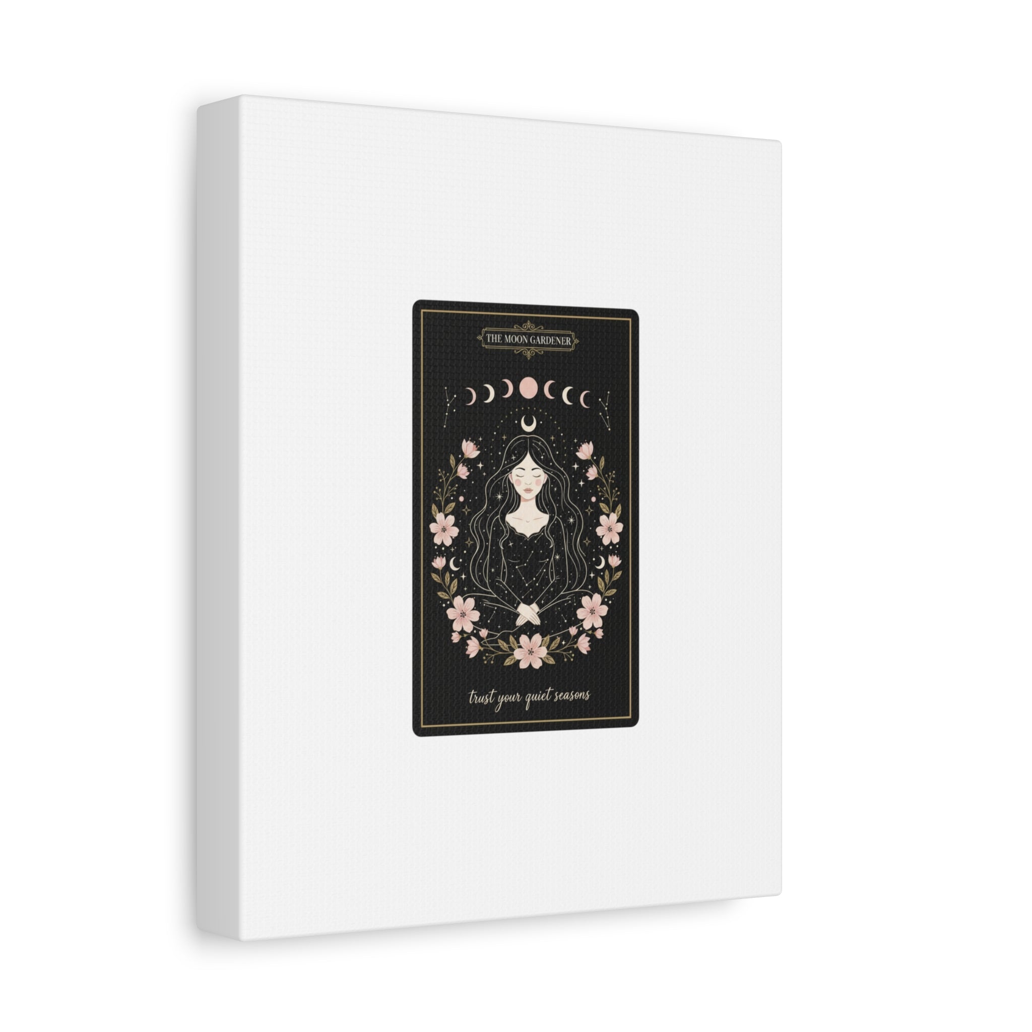 Celestial Tarot Line Art Canvas, modern tarot, celestial line art